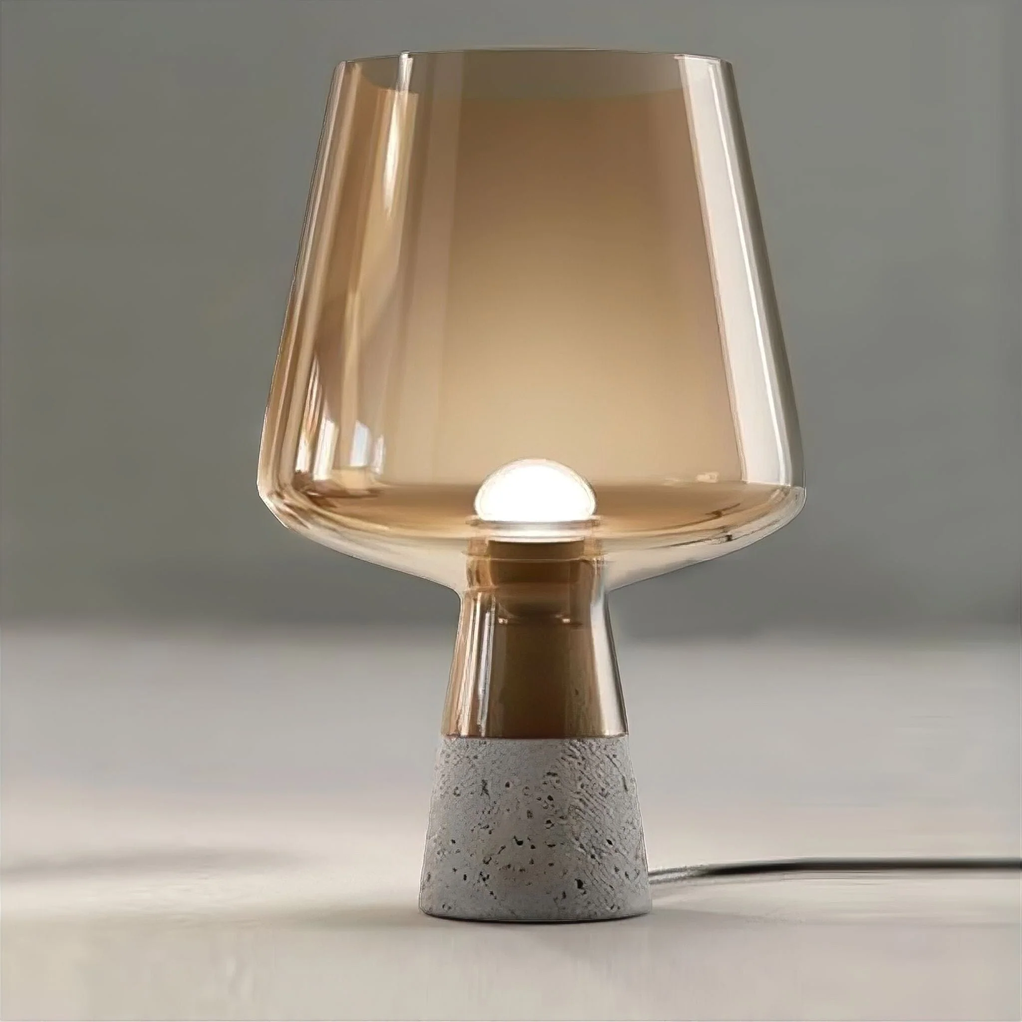 Århus Table Lamp — Scandinavian Stone & Glass Lighting - Image 6