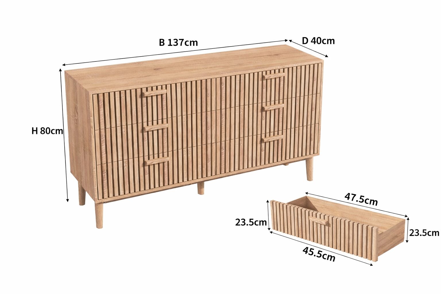 Aarhus Cabinet 137 cm - Image 7