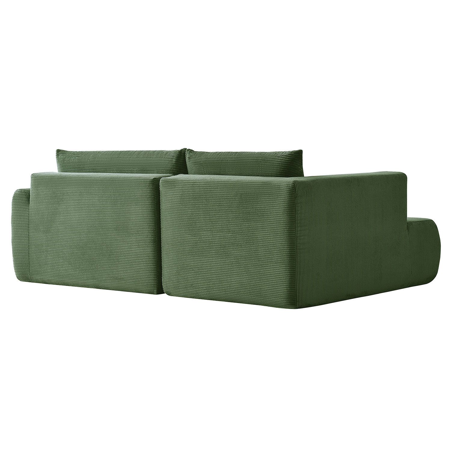 Arendal Corner Sofa – Left Facing – 4 Seater – Green Corduroy - Image 11