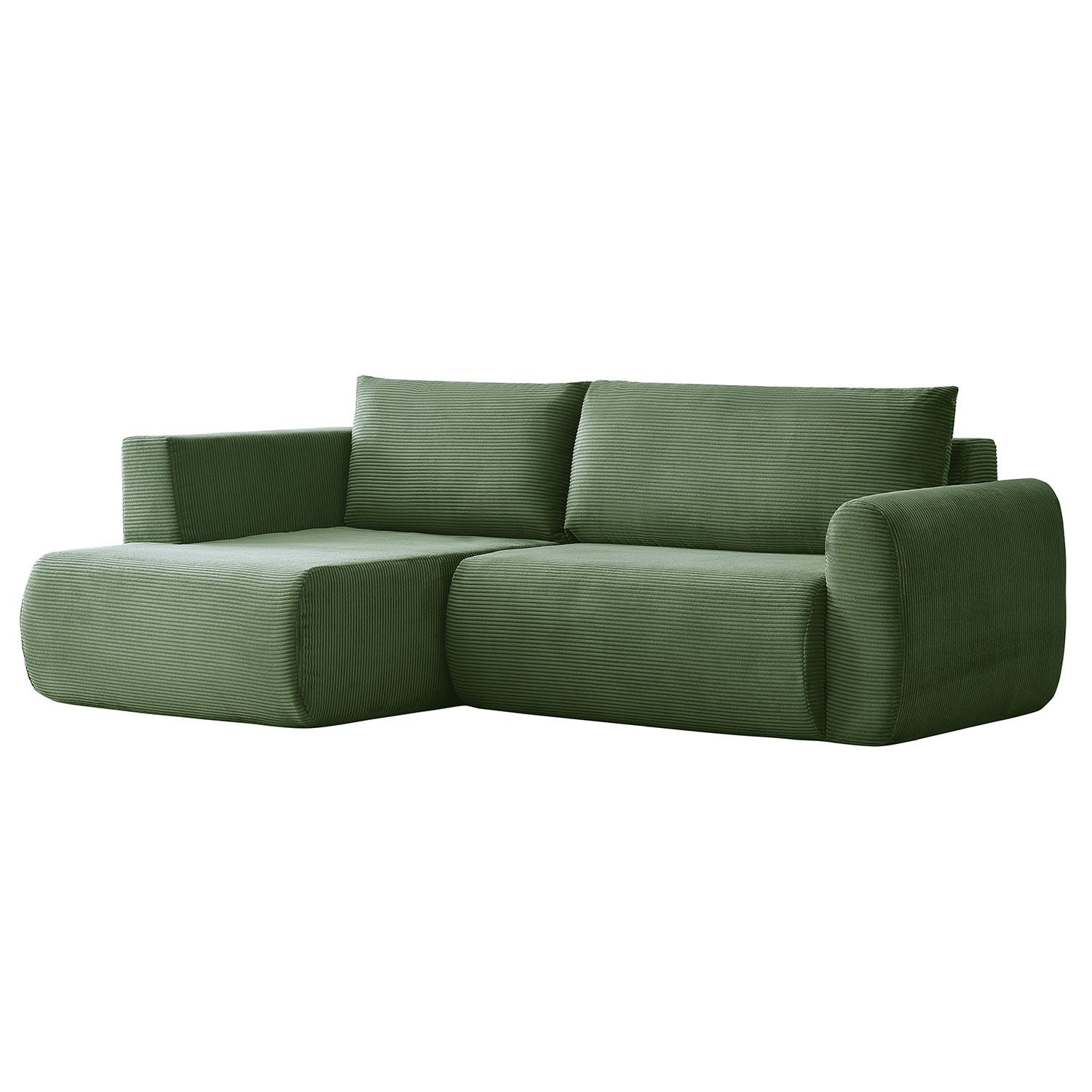Arendal Corner Sofa – Left Facing – 4 Seater – Green Corduroy - Image 9