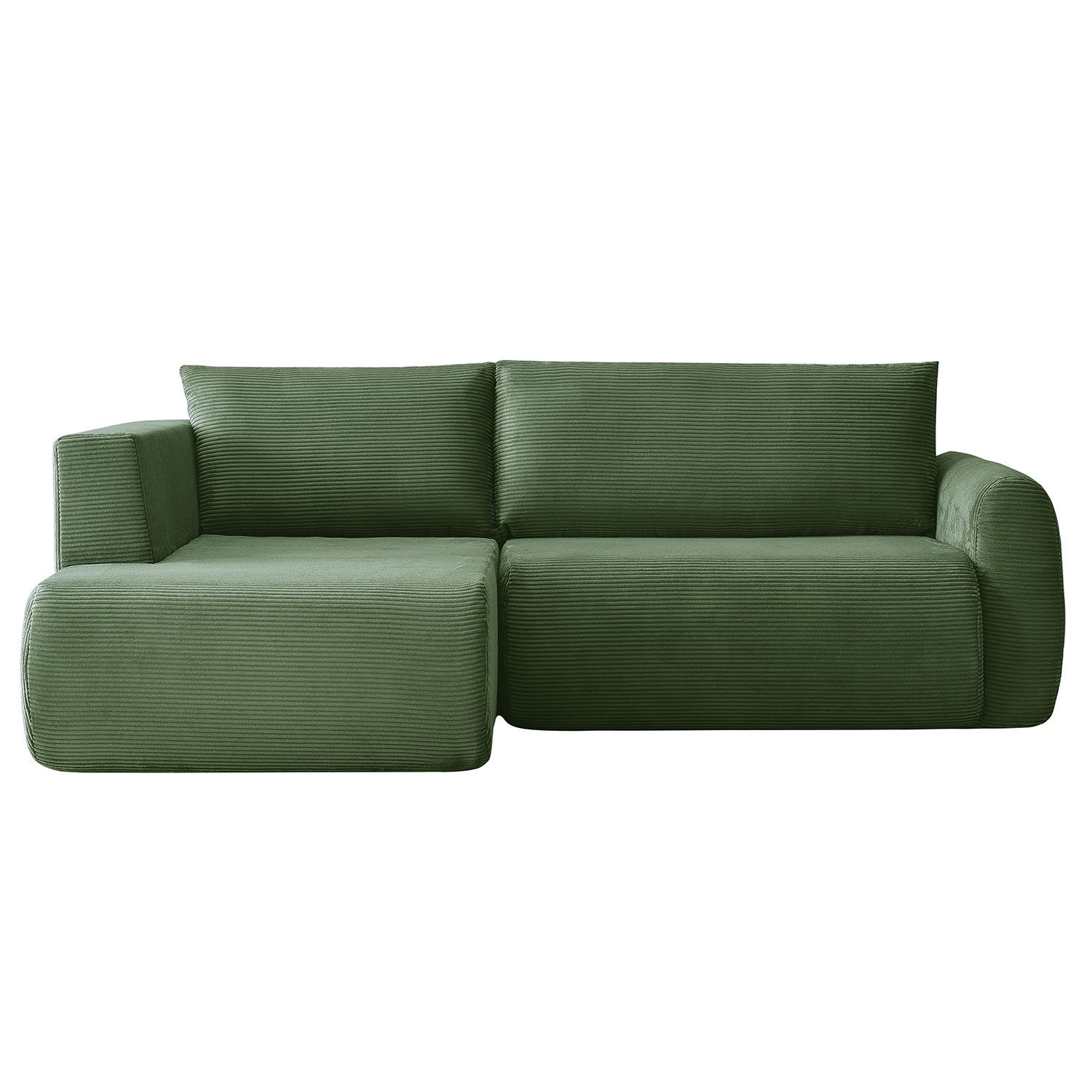 Arendal Corner Sofa – Left Facing – 4 Seater – Green Corduroy - Image 10
