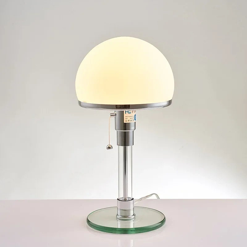 Borgå Table Lamp – Glass & Metal, Scandinavian Design - Image 2