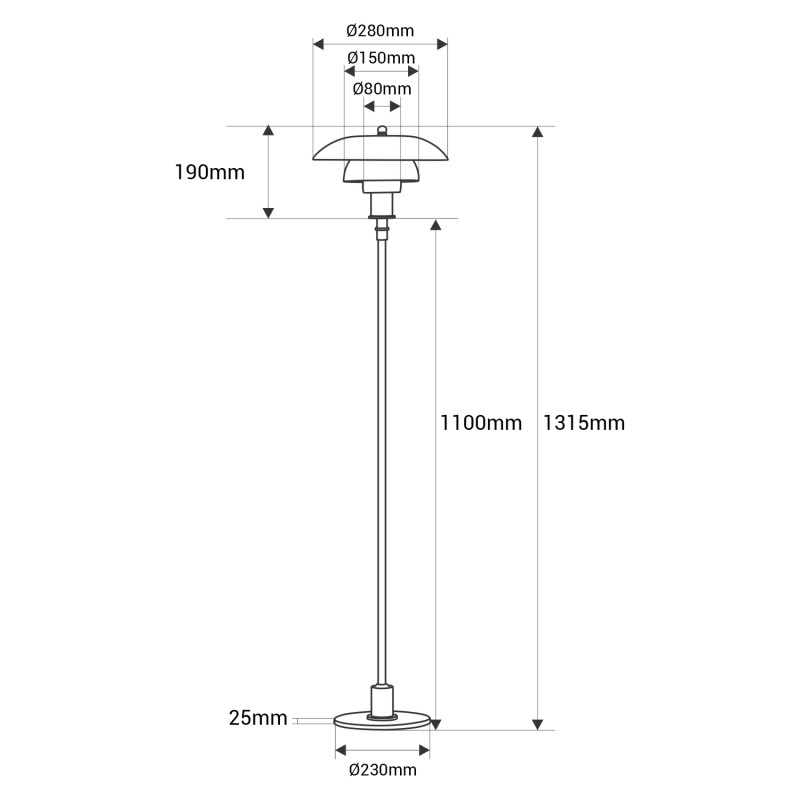 Frogner Floor Lamp – Scandinavian Modern Design - Image 4