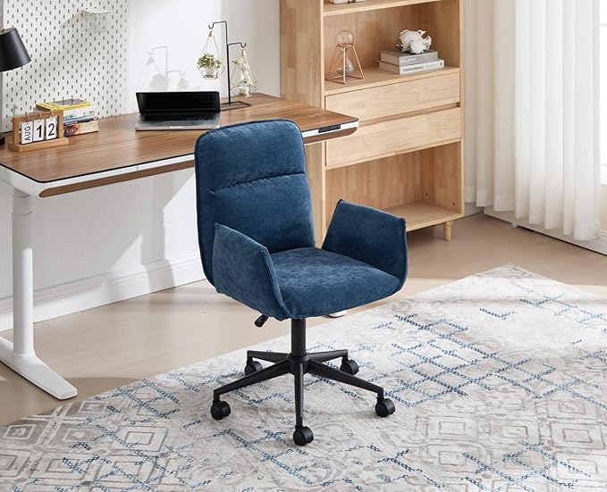 Östermalm Office Chair – Blue - Image 2