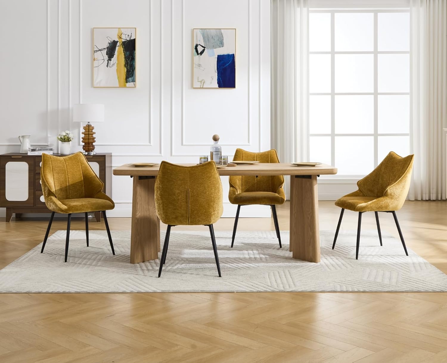 Skanör Mustard Dining Chair - Image 2