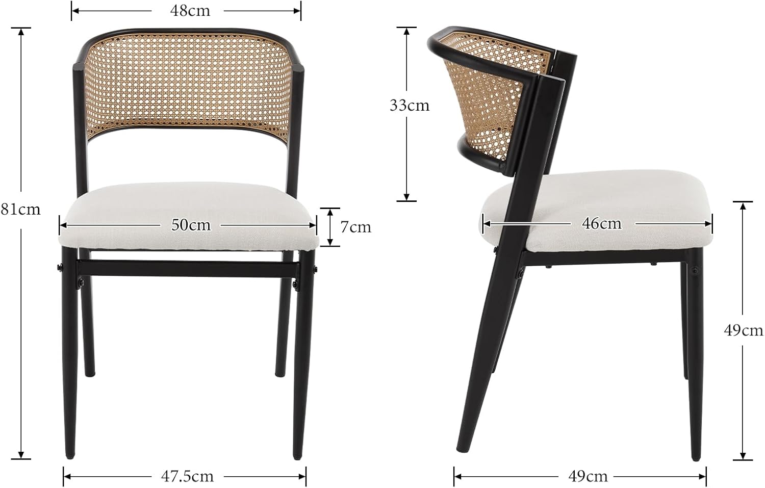 Stockholm Dining Chair Set – 2 Pack - Image 4