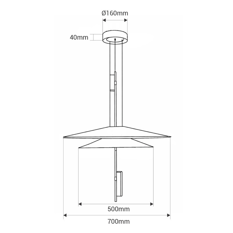 Limhamn Ceiling Lamp Gold - Image 3