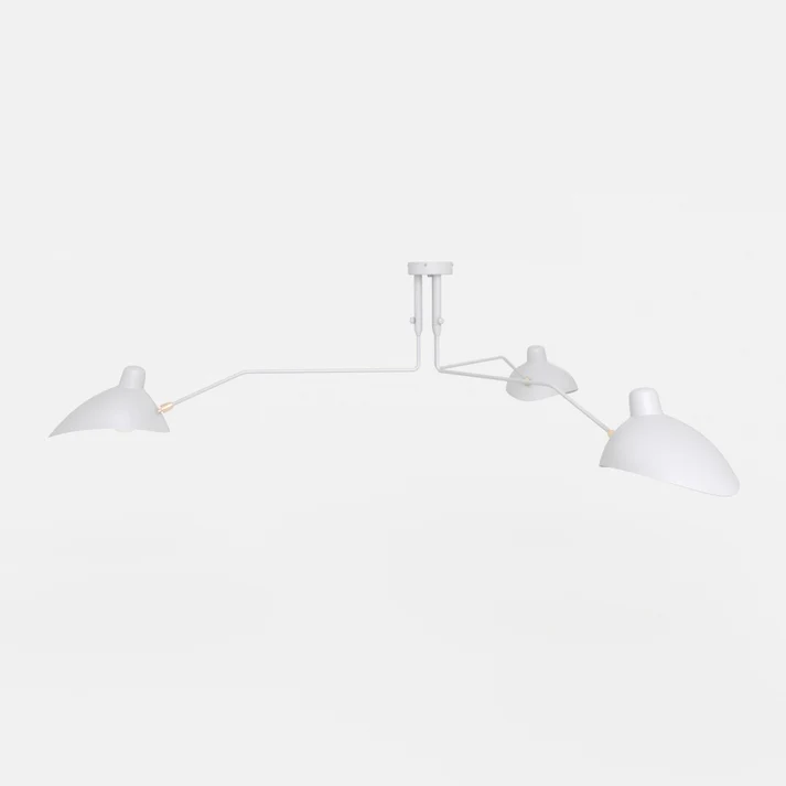 Helsingborg – Scandinavian 3-Arm Ceiling Lamp - Image 3