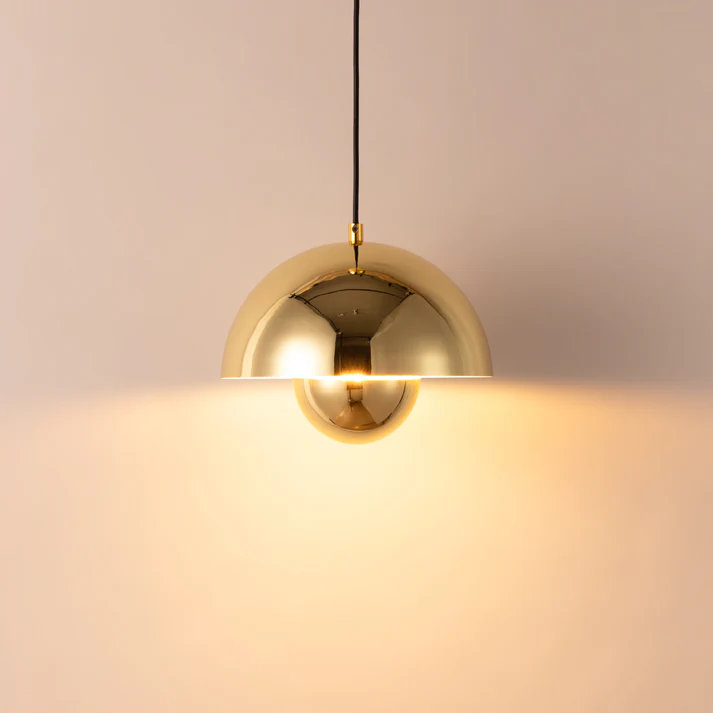 Helsinki Gold – Vintage Design Pendant Lamp - Image 2