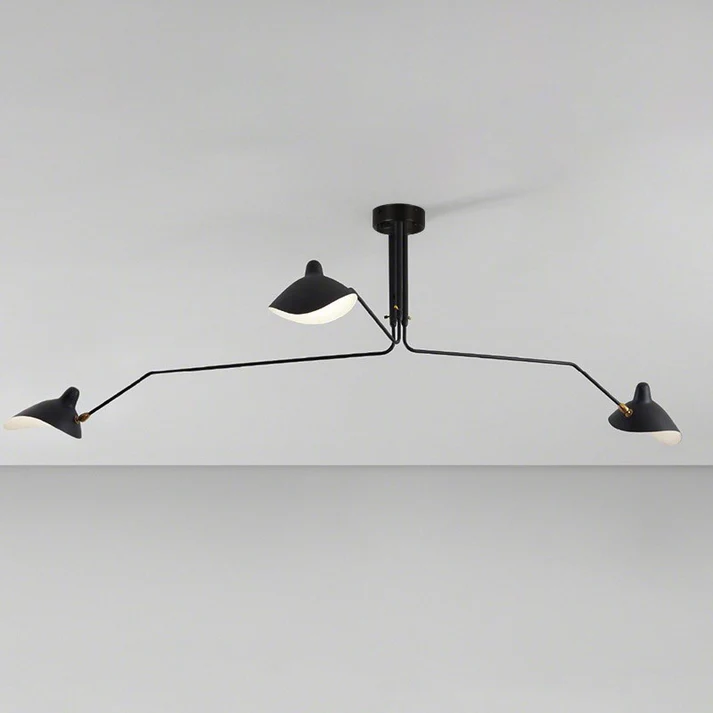 Helsingborg – Scandinavian 3-Arm Ceiling Lamp