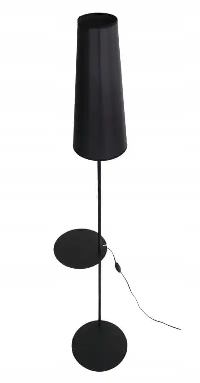 Bodø Floor Lamp 170×36 cm – Black Slim Modern with Shade - Image 3