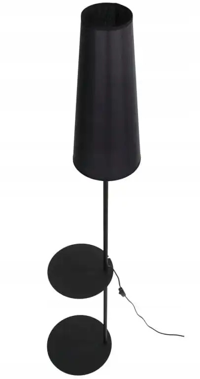 Bodø Floor Lamp 170×36 cm – Black Slim Modern with Shade - Image 4