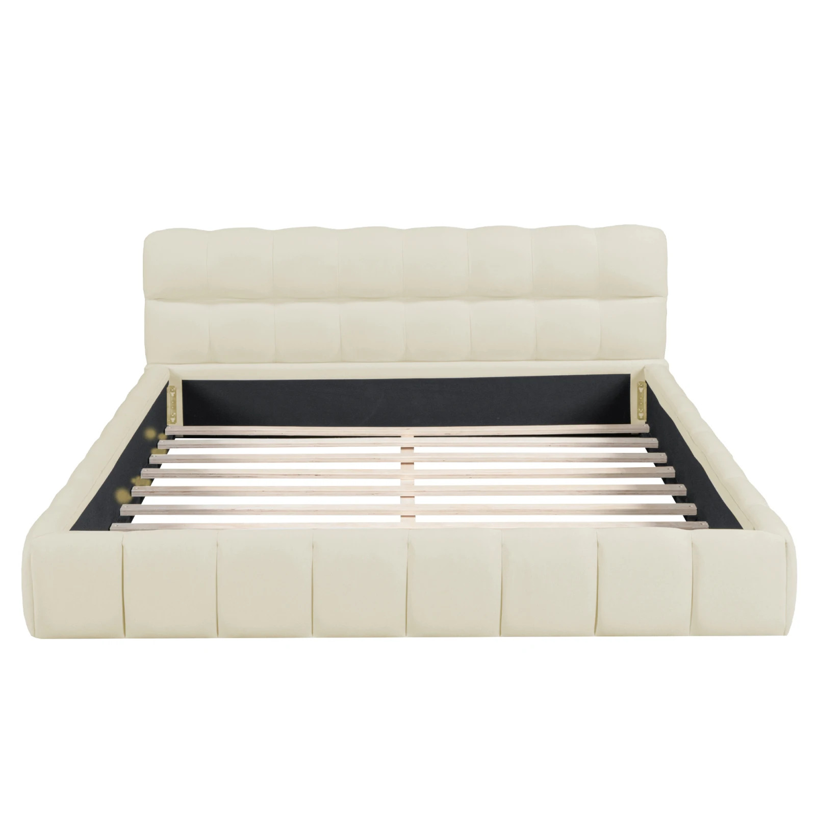 Holmestrand 140×200 cm Bed in Beige - Image 4