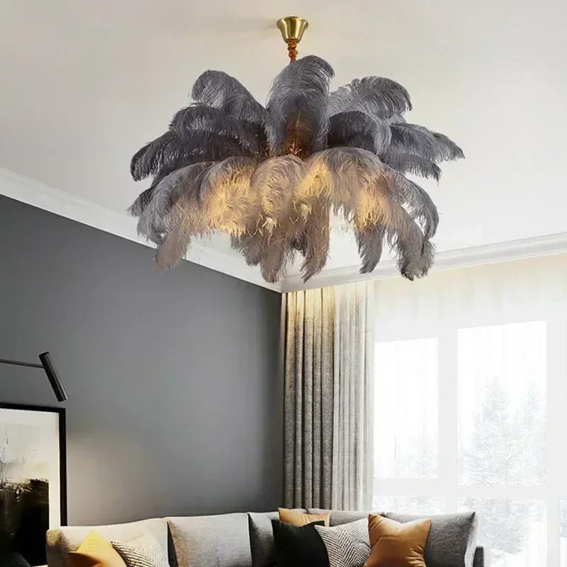 Uppsala Ceiling Lamp – Feather Pendant Light - Bild 3