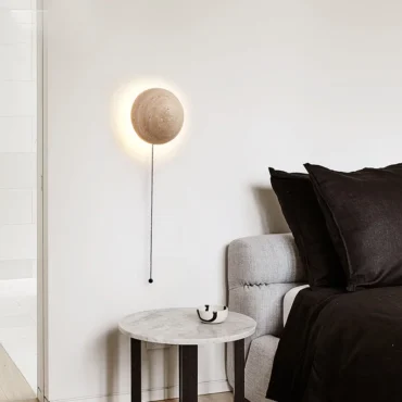 Gjøvik – Nordic Natural Travertine Wall Light